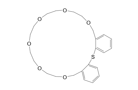 5H,22H-Dibenzo[r,u][1,4,7,10,13,16,20]hexaoxathiacyclotricosin, 7,8,10,11,13,14,16,17,19,20-decahydro-