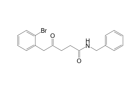 5-(2-Bromophenyl)-4-oxo-pentanoic acid benzylamide