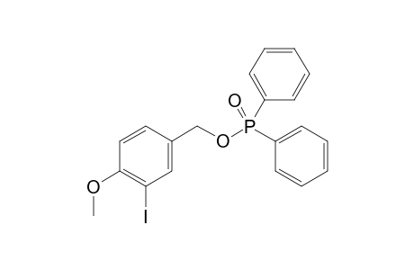 4-(diphenylphosphoryloxymethyl)-2-iodo-1-methoxy-benzene