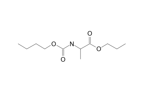 L-Alanine, N-butoxycarbonyl-, propyl ester