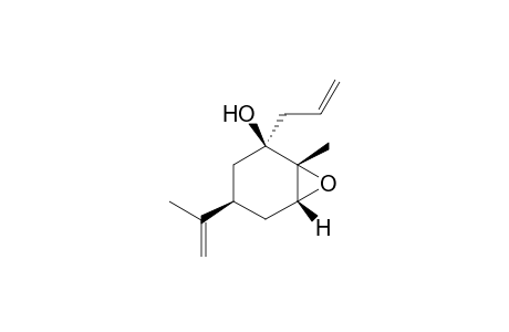 (1R, 2R, 4R, 6R)-1-methyl-4-(prop-1-en-2-yl)-2-(prop-2-en-1-yl)-7-oxabicyclo[4.1.0]heptan-2-ol