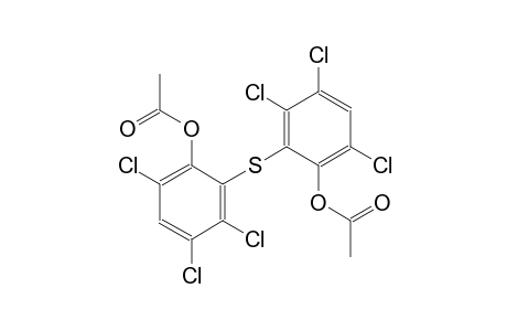 2-{[2-(acetyloxy)-3,5,6-trichlorophenyl]sulfanyl}-3,4,6-trichlorophenyl acetate