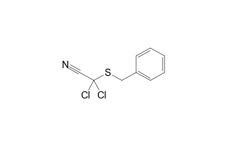 2-(Benzylthio)-2,2-dichloroacetonitrile