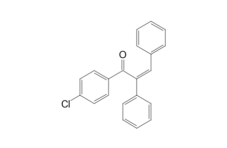 (E)-1-(4-Chlorophenyl)-2,3-diphenylprop-2-en-1-one