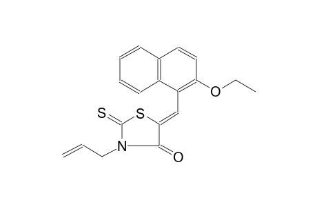 4-thiazolidinone, 5-[(2-ethoxy-1-naphthalenyl)methylene]-3-(2-propenyl)-2-thioxo-, (5Z)-