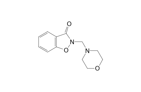 2-(morpholinomethyl)-1,2-benzisoxazolin-3-one