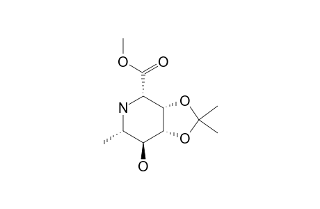 METHYL-2,6,7-TRIDEOXY-2,6-IMINO-3,4-O-ISOPROPYLIDENE-L-GLYCERO-L-GALACTO-HEPTONATE