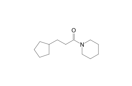 1-(3-Cyclopentylpropanoyl)piperidine