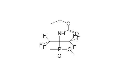 METHYL(ALPHA-ETHOXYCARBAMOYLHEXAFLUOROISOPROPYL)PHOSPHINIC ACID,METHYL ESTER