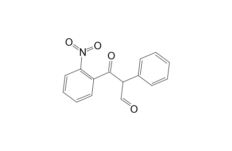 3-(2-nitrophenyl)-3-oxidanylidene-2-phenyl-propanal