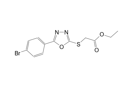 acetic acid, [[5-(4-bromophenyl)-1,3,4-oxadiazol-2-yl]thio]-, ethyl ester