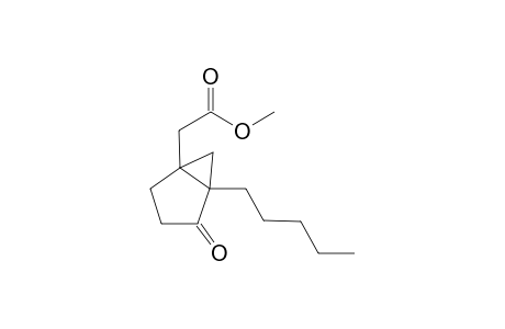 Methyl (1RS,5SR)-4-Oxo-5-pentylbicyclo[3.1.0]hexane-1-acetate