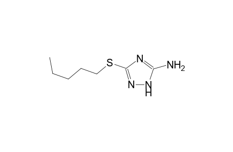3-(pentylsulfanyl)-1H-1,2,4-triazol-5-ylamine