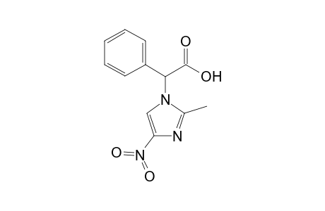 2-(2-Methyl-4-nitro-1-imidazolyl)-2-phenylacetic acid