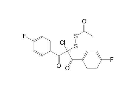 S-[1-chloro-1-(4-fluorobenzoyl)-2-(4-fluorophenyl)-2-oxo-ethyl]sulfanyl ethanethioate