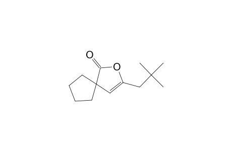 2-Oxaspiro[4.4]non-3-en-1-one, 3-(2,2-dimethylpropyl)-