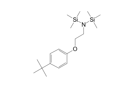 2-(4-Tert-butylphenoxy)ethanamine, 2tms