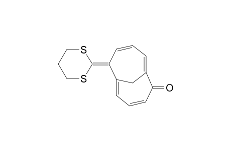 2-(1,3-dithian-2-ylidene)-7-bicyclo[4.4.1]undeca-1(10),3,5,8-tetraenone