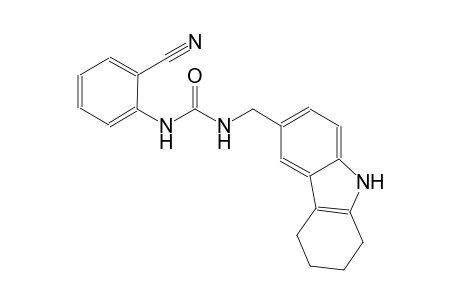 urea, N-(2-cyanophenyl)-N'-[(2,3,4,9-tetrahydro-1H-carbazol-6-yl)methyl]-