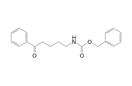 benzyl (N-(5-phenyl-5-oxopentyl)amino)methanoate