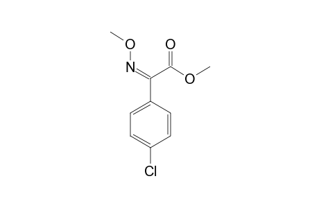 (2Z)-2-(4-chlorophenyl)-2-methoxyiminoacetic acid methyl ester