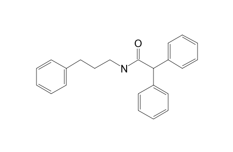 2,2-Diphenyl-N-(3-phenylpropyl)acetamide