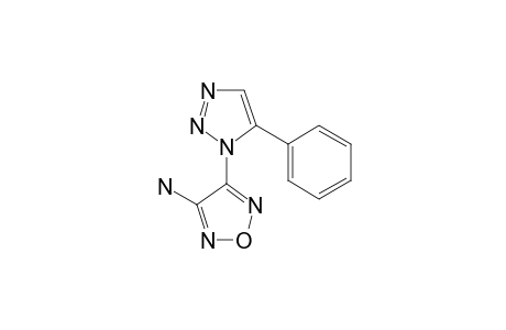 [4-(5-phenyltriazol-1-yl)furazan-3-yl]amine