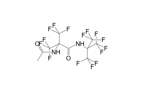 N'-ACETYL-ALPHA-AMINOHEXAFLUOROISOBUTYRIC ACID, N-PERFLUORO-TERT-BUTYLAMIDE