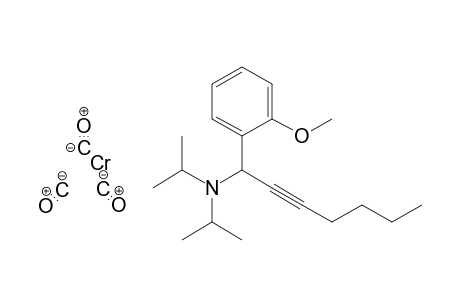 Tricarbonyl-{1-[1'-(N,N-diisopropylamino)-2'-heptyn-1'-yl]-2-methoxyphenyl}-chromium