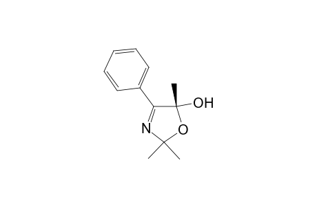 (5R)-5-Hydroxy-2,2,5-trimethyl-4-phenyl-3-oxazoline