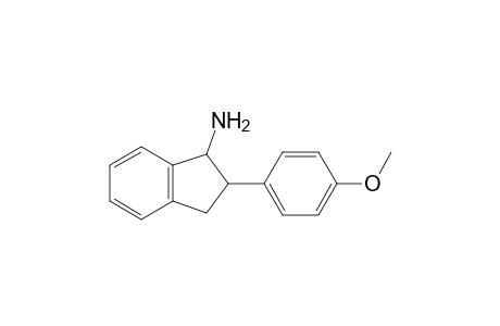 2-(4-Methoxyphenyl)-2,3-dihydro-1H-inden-1-amine