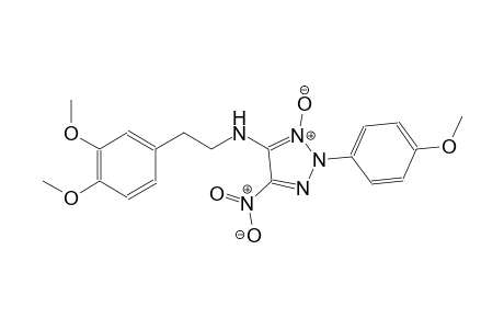 N-[2-(3,4-dimethoxyphenyl)ethyl]-2-(4-methoxyphenyl)-5-nitro-2H-1,2,3-triazol-4-amine 3-oxide