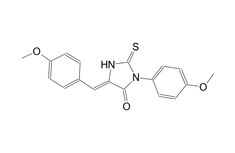 (5Z)-5-(4-methoxybenzylidene)-3-(4-methoxyphenyl)-2-sulfanyl-3,5-dihydro-4H-imidazol-4-one