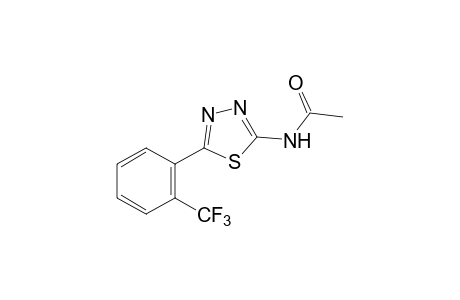 2-ACETAMIDO-5-(alpha,alpha,alpha-TRIFLUORO-o-TOLYL)-1,3,4-THIADIAZOLE