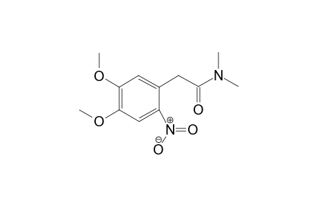 2-(4,5-dimethoxy-2-nitrophenyl)-N,N-dimethylacetamide