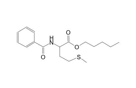 homocysteine, N-benzoyl-S-methyl-, pentyl ester