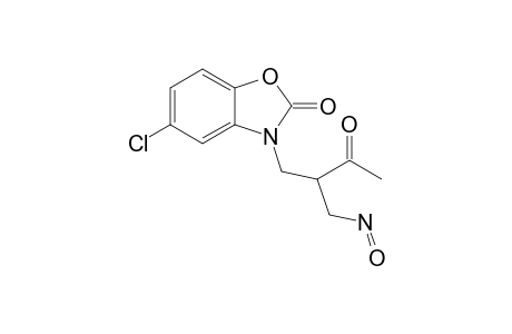 3(N)-(2'-acetyl-nitrosopropyl)-5-chloro-benzoxazolone