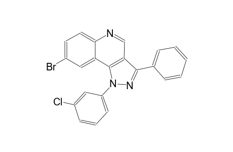 8-bromo-1-(3-chlorophenyl)-3-phenyl-1H-pyrazolo[4,3-c]quinoline