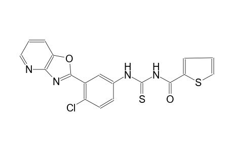 N-(4-chloro-3-[1,3]oxazolo[4,5-b]pyridin-2-ylphenyl)-N'-(2-thienylcarbonyl)thiourea
