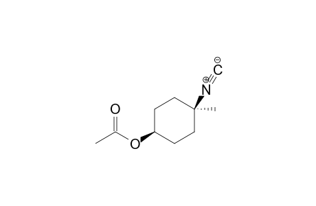 cis-4-Isocyano-4-methylcyclohexyl acetate