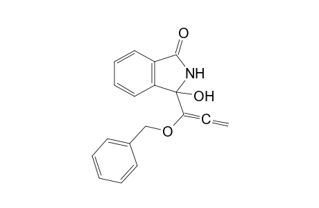 3-Hydroxy-3-[1-(benzyloxy)propa-1,2-dienyl]isoindolin-1-one