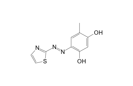 6-methyl-4-(2-thiazolylazo)resorcinol