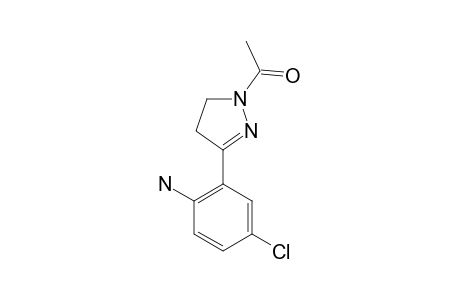 1-METHYLCARBONYL-3-(2-AMINO-5-CHLOROPHENYL)-4,5-DIHYDRO-1H-PYRAZOLE