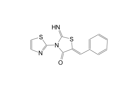 (5Z)-5-benzylidene-2-imino-3-(1,3-thiazol-2-yl)-1,3-thiazolidin-4-one