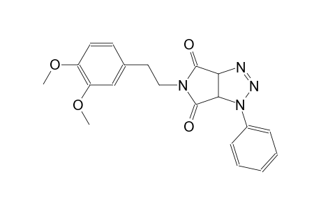 pyrrolo[3,4-d][1,2,3]triazole-4,6(1H,5H)-dione, 5-[2-(3,4-dimethoxyphenyl)ethyl]-3a,6a-dihydro-1-phenyl-