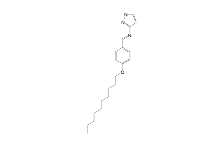 1H-3-(4-N-DECYLOXYBENZYLIDENE)-AMINOPYRAZOLE