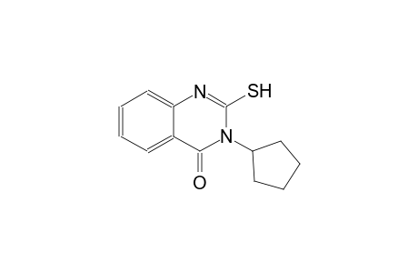 3-Cyclopentyl-2-sulfanyl-4(3H)-quinazolinone