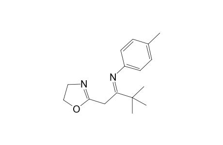 2-[(Z)-(3,3-Dimethyl-2-N-p-tolylimino)butyl]-2-oxazoline
