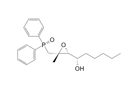 anti-(2R,3R,4S)-1-Diphenylphosphinoyl-2,3-epoxy-2-methylnonan-4-ol
