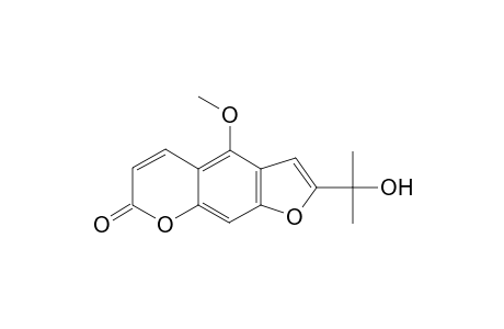 2-(1-Hydroxy-1-methylethyl)-4-methoxy-7H-furo[3,2-g]chromen-7-one
